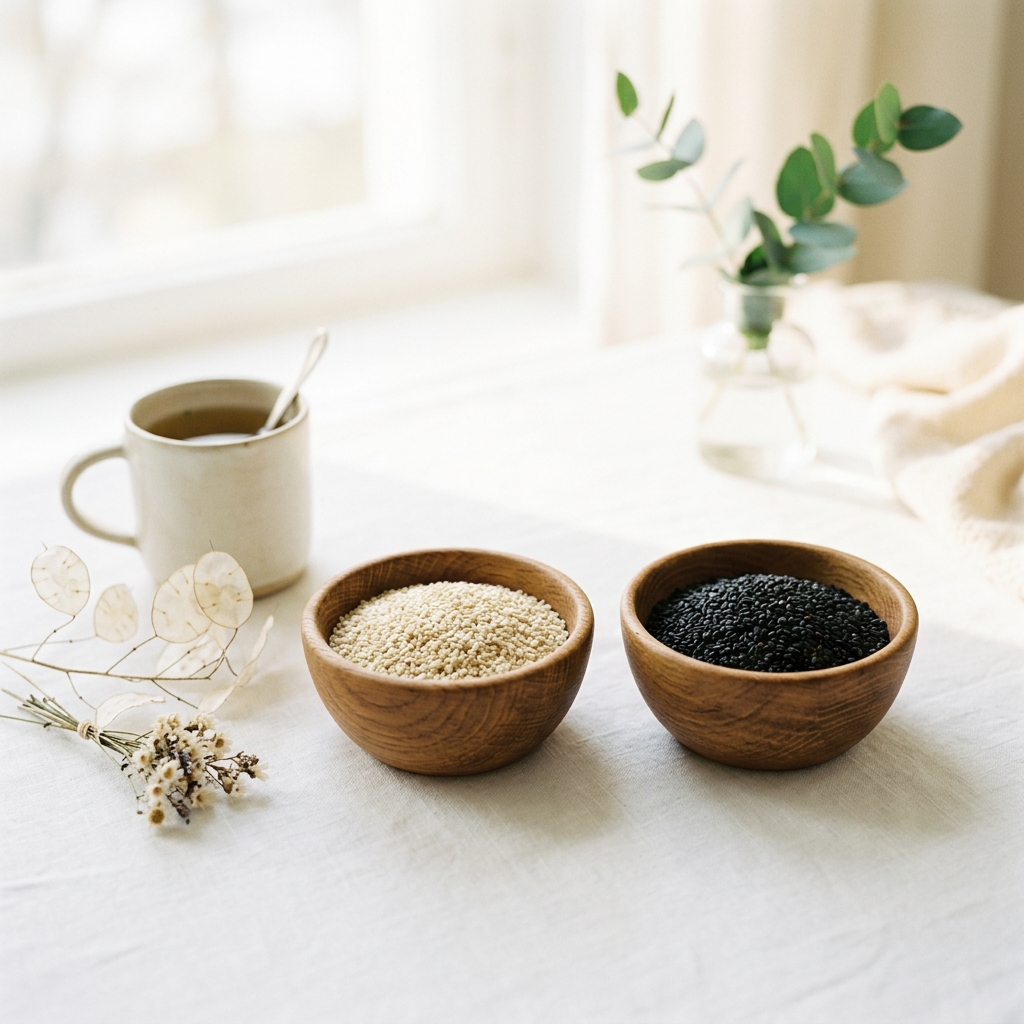 The effect of white and black sesame on the menstrual cycle – how to naturally support female hormones?